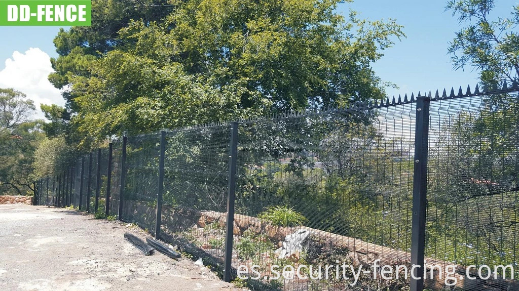 Alta seguridad 358 Mesh Wire Anti -Climb Fence para la industria de la villa Área comercial del aeropuerto